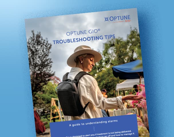 Optune Gio Troubleshooting Tips